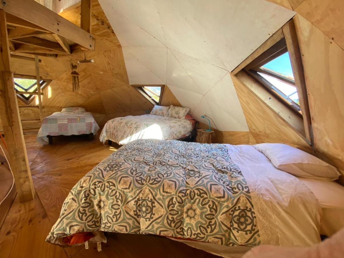 Domo Conguillio Conecta Con Tu Energia Sagrada Junto Al Salto Truful Truful Con Una Vista Majestuosa Que Podras Disfrutar En Una Tinaja Una Experiencia Que Alineara Tu Espiritu Y Tu Energia Interior Vivelo Melipeuco Buitenkant foto