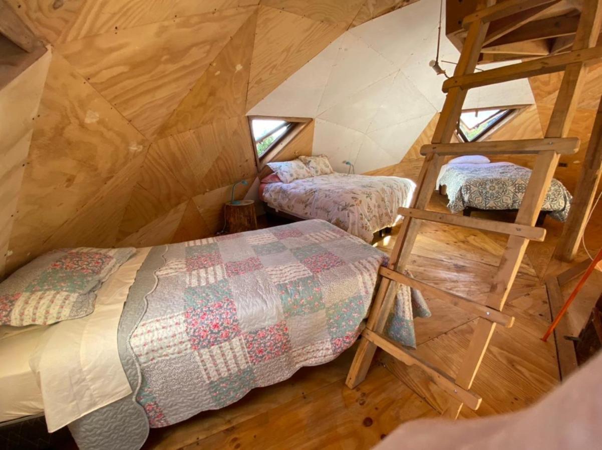 Domo Conguillio Conecta Con Tu Energia Sagrada Junto Al Salto Truful Truful Con Una Vista Majestuosa Que Podras Disfrutar En Una Tinaja Una Experiencia Que Alineara Tu Espiritu Y Tu Energia Interior Vivelo Melipeuco Buitenkant foto