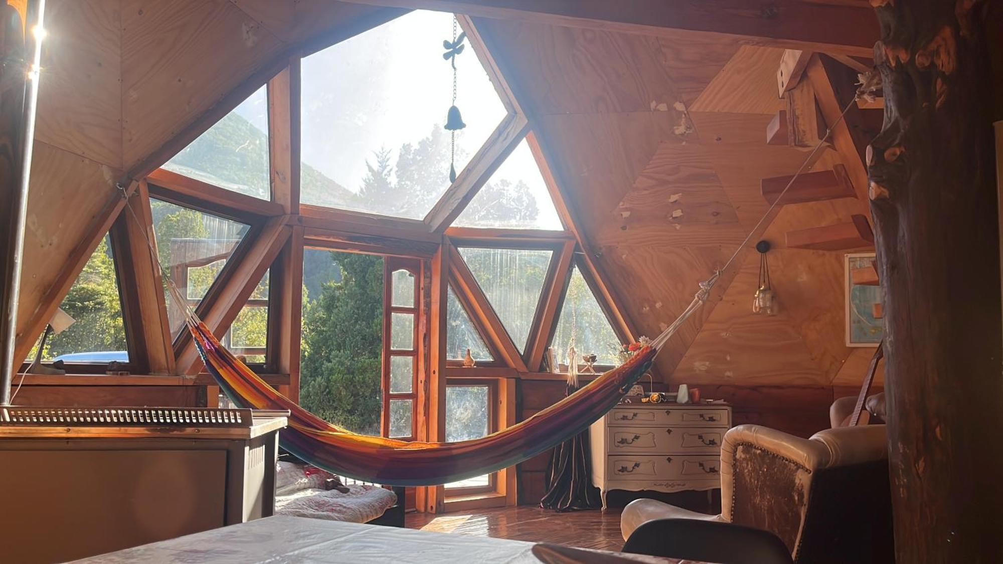 Domo Conguillio Conecta Con Tu Energia Sagrada Junto Al Salto Truful Truful Con Una Vista Majestuosa Que Podras Disfrutar En Una Tinaja Una Experiencia Que Alineara Tu Espiritu Y Tu Energia Interior Vivelo Melipeuco Buitenkant foto